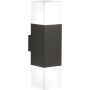 Trio HUDSON 220060242 Wandleuchte 2x11w/e14 3000k 320lm ip44
