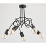 Alfa TANGO BLACK 23175 Deckenlampe 5x60W/E27