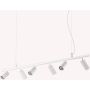 Ideal Lux DYNAMITE 231433 Pendelleuchte 6x28W/GU10 ip20