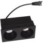 Maxlight MODULAR HM180 2L Einbau-Downlight 2x6w/led 3000k 400lm ip20
