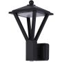 Italux Bons OWL-22474-BK Wandleuchte 1x12W+3W/LED 3000K 590lm IP54