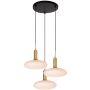 Lucide SINGALA 25413/13/02 Pendelleuchte 3x60w/e27 ip20