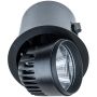 Italux Tanto RA-721R/BK-WW/12 Einbau-Downlight 1x34W/LED 3000K 3100lm IP20