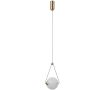 Italux Rastia PND-34361-S-HBR-OPAL Pendelleuchte 1x6W/LED 3000K 650lm IP20