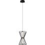 Italux Sanke PND-63849-2-BK Pendelleuchte 1x8W/LED 3000K 380lm IP20