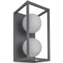 Italux Daisy MB-BR4367-W2 GR Wandleuchte 2x4W/G9 IP20