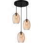 Italux Novala PND-3031-3A-BRO-AMB Pendelleuchte 3x40W/E27 IP20
