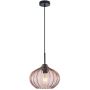 Italux Pansol PND-2940-1S-BK-CF Pendelleuchte 1x40W/E27 IP20