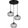Italux Pansol PND-2940-3AS-BK-SG2 Pendelleuchte 3x40W/E27 IP20