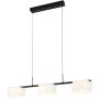 Italux Austis PND-02836-3-BK Pendelleuchte 1x24W/LED 3000K/4000K/6000K 3700lm IP20