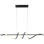 Italux Bastelo PND-24154-BK Pendelleuchte 1x40W/LED 3000K/4000K/6000K 3400lm IP20
