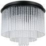 Italux Naute PLF-40931-7A-BK Deckenlampe 7x40W/E14 IP20