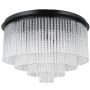 Italux Naute PLF-40931-9A-BK Deckenlampe 9x40W/E14 IP20