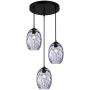 Italux Novala PND-3031-3A-BK-SG Pendelleuchte 3x40W/E27 IP20