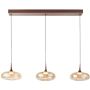 Italux Tenele PND-24028-3B-COPP Pendelleuchte 3x21W/LED 3000K 1300lm IP20