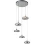 Italux Tenele PND-24028-5A-SILV Pendelleuchte 5x35W/LED 3000K 1514lm IP20