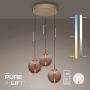 Paul Neuhaus PURE E-Infinity 2222-97 Pendelleuchte 3x7W/LED 2200-5000k 560lm ip20