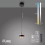 Paul Neuhaus PURE FALLING RINGS 2503-18 Pendelleuchte 1x8W/LED 2200-5000k 310lm ip20