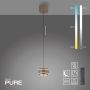 Paul Neuhaus PURE FALLING RINGS 2503-97 Pendelleuchte 1x8W/LED 2200-5000k 310lm ip20