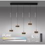 Paul Neuhaus PURE FALLING RINGS 2504-18 Pendelleuchte 5x8W/LED 2200-5000k 1500lm ip20