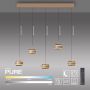 Paul Neuhaus PURE FALLING RINGS 2504-97 Pendelleuchte 5x8W/LED 2200-5000k 1500lm ip20