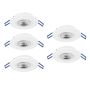 Eglo GEDREZ 300185 Einbau-Downlight 5x4.9W/LED 2700K, 4000K, 6500K 2600lm ip20