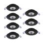 Eglo GEDREZ 300191 Einbau-Downlight 7x4.9W/LED 2700K, 4000K, 6500K 3640lm ip20
