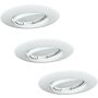 Polux OLIN 306210 Einbau-Downlight 1x3,5W/GU10 3000K 250LM IP20