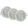 Polux SUN 305275 Einbau-Downlight 1x3,5W/GU10 3000K 250LM IP20