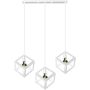 Polux SWEDEN 312457 Pendelleuchte 3x20W LED/E27 IP20