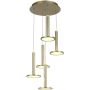 Italux Oliver MD17033012-5A GOLD Pendelleuchte 5x60W/LED 3000K 3360lm IP20