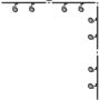 Zuma Line ZESTAW SZYNOPRZEWODY 3590 Schiene 8x15W/GU10_ES111 ip20