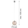 Argon PORTORYKO 3678 Pendelleuchte 1x7W/E14 IP20