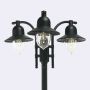 Norlys COMO 373B Laterne 3x9W/E27 IP54