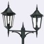 Norlys MODENA 382B Laterne 2x9W/E27 IP54