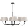 TK Lighting CHICAGO 3999 Kronleuchter 6x15W/E27