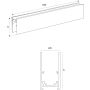 Maxlight MAX MT0001 Schiene ip20