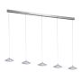 Milagro ELLIPSE ML415 Pendelleuchte 5x5W/LED