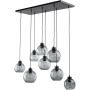 TK Lighting CUBUS GRAPHITE 4113 Pendelleuchte 8x60W/E27