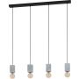 Eglo PRESTWICK 3 43598 Pendelleuchte 4X40W/E27 IP20