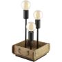 Eglo WOOTTON 43594 Tischleuchte 3X40W/E27 IP20