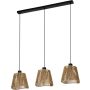Eglo LAVISTER 44073 Pendelleuchte 3x60w/e27 ip20