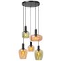 Lucide ILONA 45408/15/99 Pendelleuchte 5x40w/e27 ip20