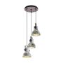 Eglo BARNSTAPLE 49647 Pendelleuchte 3x60W/E27