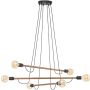 TK Lighting HELIX 4950 Pendelleuchte 6x15W/e27 IP20