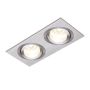 Endon TETRA 52404 Einbau-Downlight 2x50W/GU10 IP20