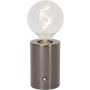 Lucide VIVO 52502/01/08 Tischleuchte 1x1w/e27 2700k 39lm ip20