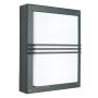Norlys NORDKAPP 1620GR Wandleuchte 1x10W/LED 3000K 1100LM IP65