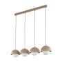 TK Lighting BONO 10965 Pendelleuchte 4x8W/G9 IP20