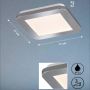 Fischer&Honsel Gotland 21231 Deckenleuchte 1x8.5W/LED 3000K 1100 lm IP44